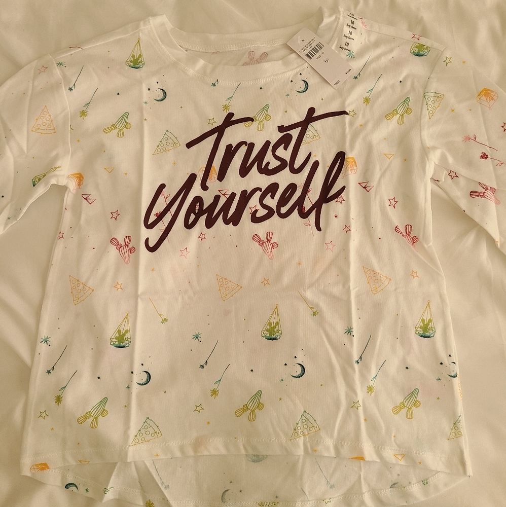 Justice Long Sleeve Tee (Brand New!)